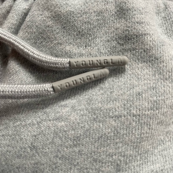 {L} NWT YoungLA #245 Autograph Jogger Heathered Grey - Picture 7 of 8